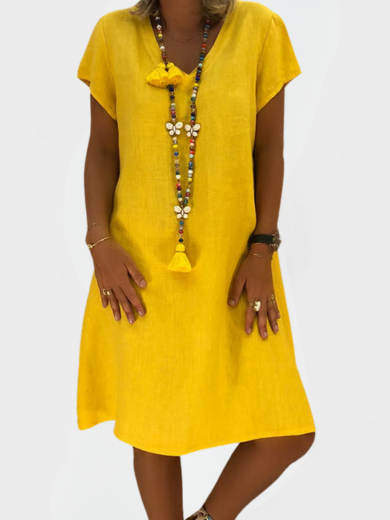 Evelyn | Casual Linen Day Dress