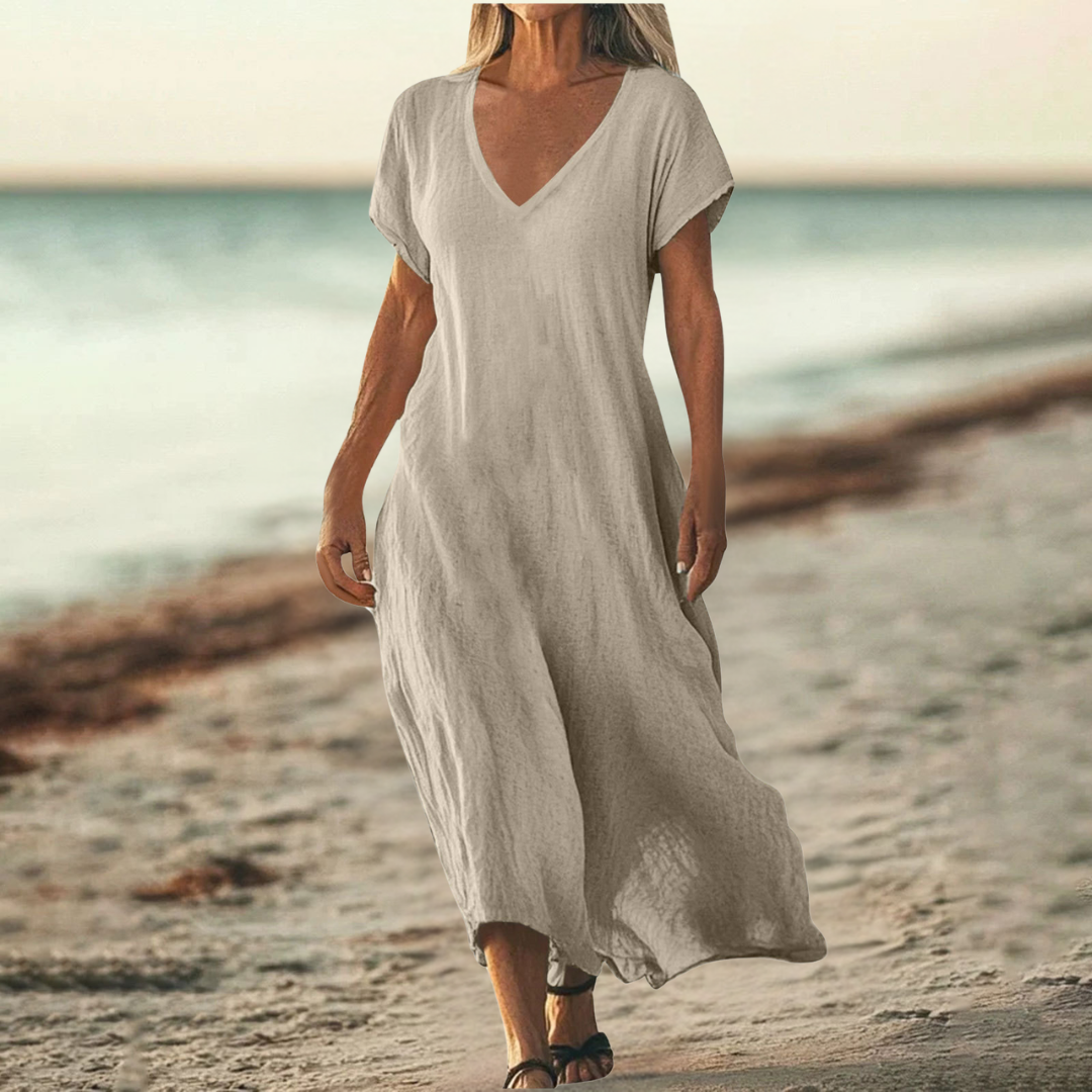 Isla Linen Breeze Dress