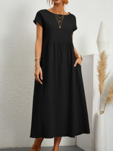 Lena | Essential Cotton Day Dress