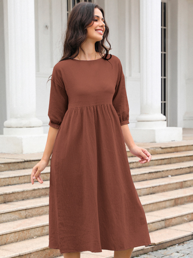 Clara | Easy Everyday Cotton Dress