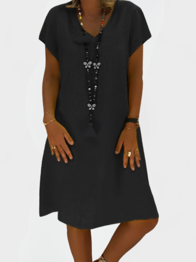 Evelyn | Casual Linen Day Dress