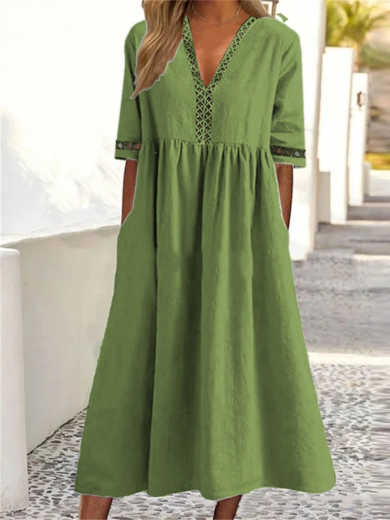 Clara | breezy cotton midi dress