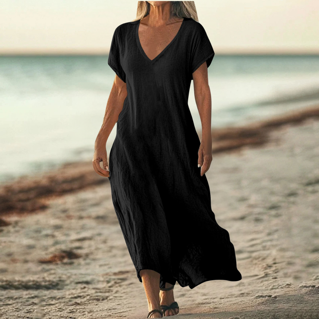 Isla Linen Breeze Dress