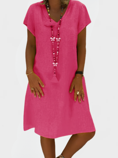 Evelyn | Casual Linen Day Dress