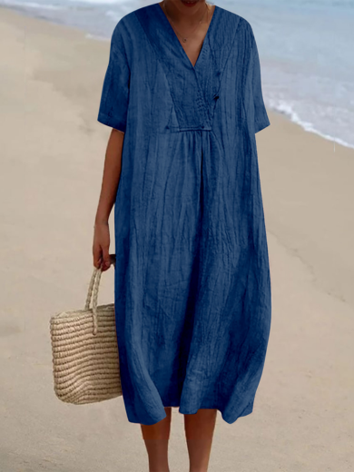 Grace | Short Sleeve Midi Dress