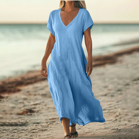 Isla Linen Breeze Dress