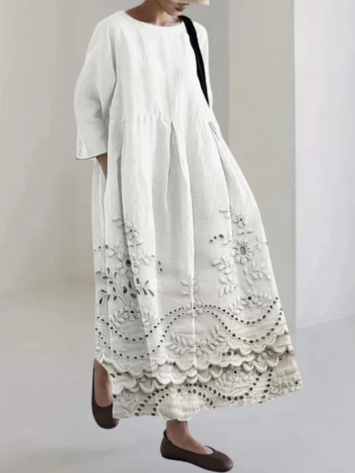 Tami | Linen Maxi Dress