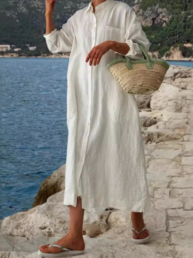 Isabelle | The Effortless Shirt Dress