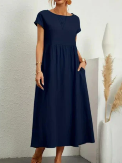 Lena | Essential Cotton Day Dress