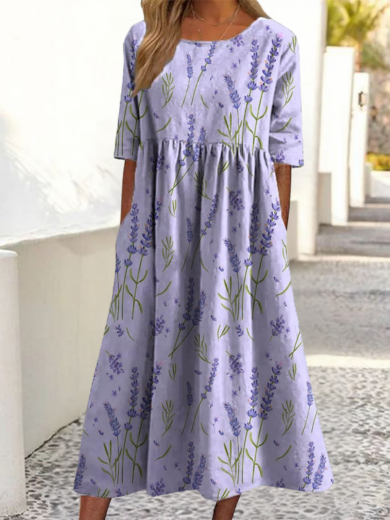 Elodie | Royal Bloom Summer Dress collection