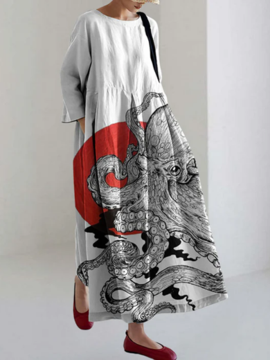 Aemi | Linen Maxi Dress