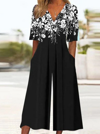 Zebra | Graphic Scoop Neck Suit