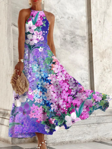 Sofia Bloom | Sleeveless Maxi Dress