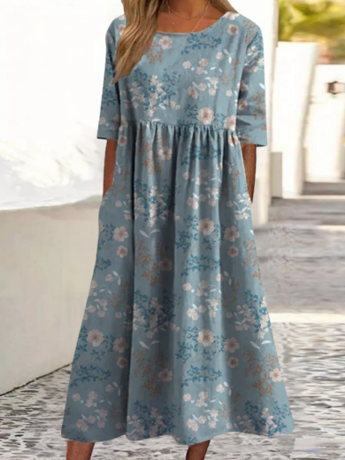 Solea | Soft Print Cotton Dress Collection