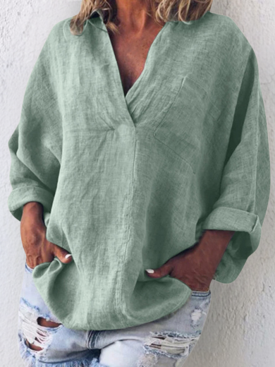 Harper | Relaxed Everyday V-Neck Blouse