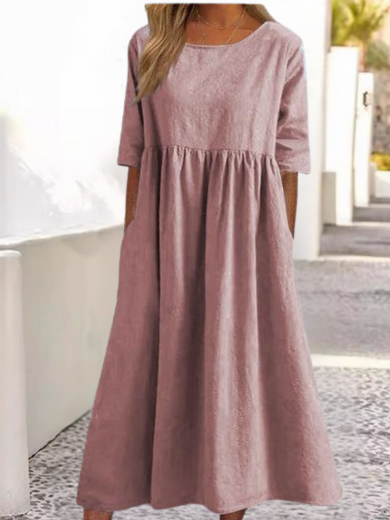 Nora | Everyday Cotton Pocket Dress