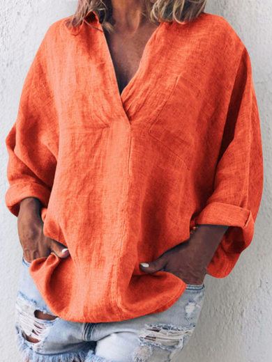 Harper | Relaxed Everyday V-Neck Blouse