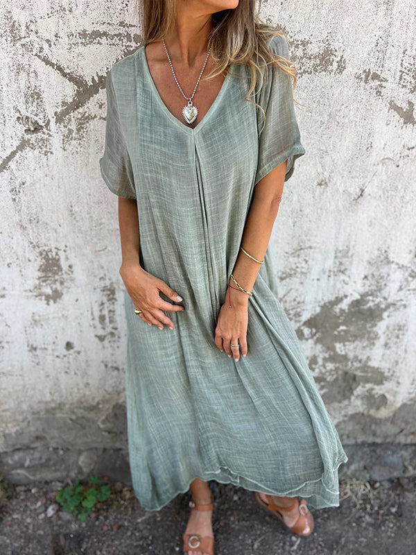 Isaline | Everyday Cotton-Linen Dress