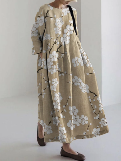 Lyra | Linen Maxi Dress
