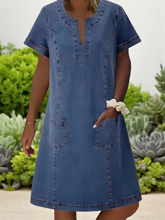 Isla Bennett | Soft Denim Dress