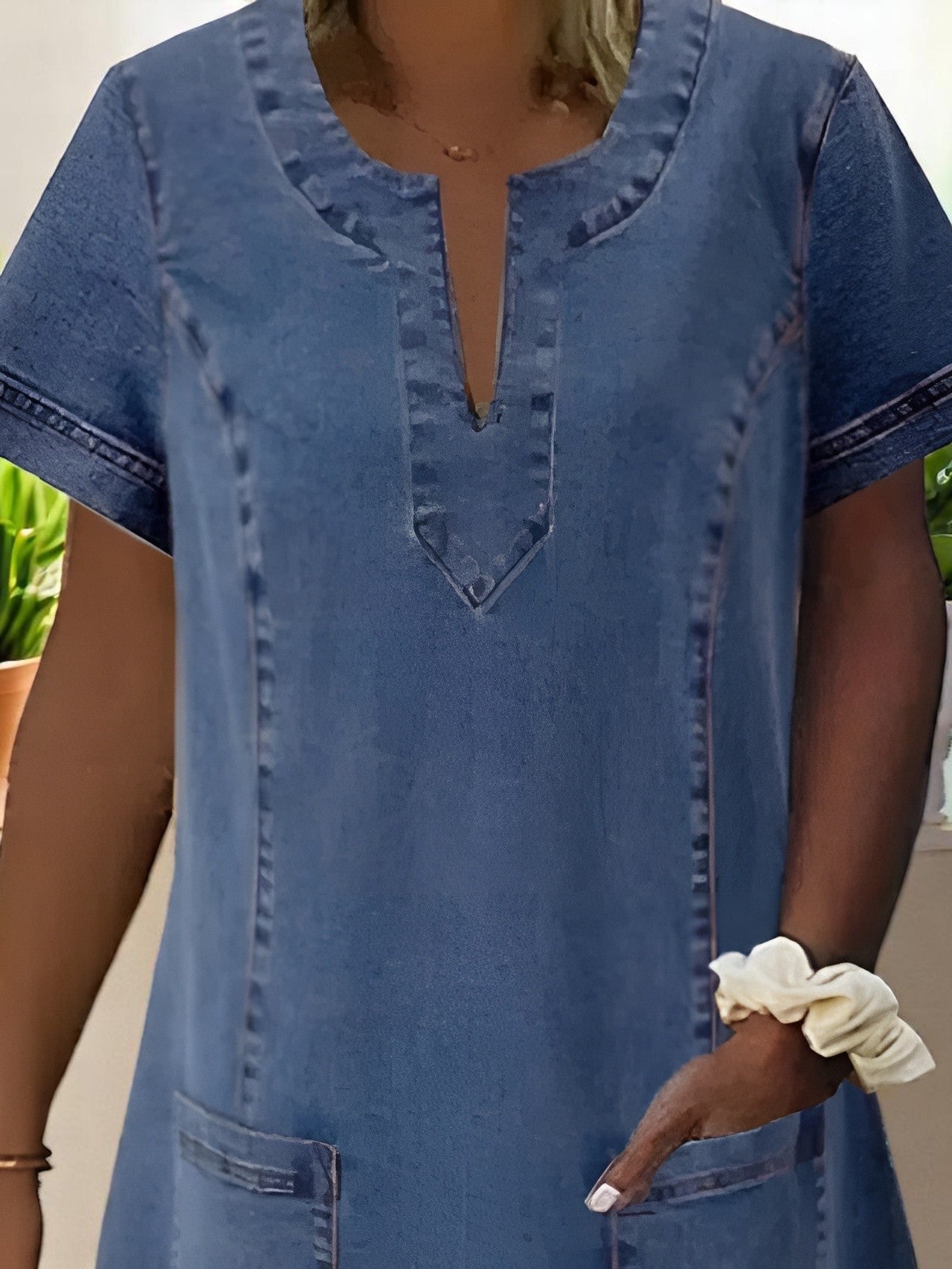 Isla Bennett | Soft Denim Dress