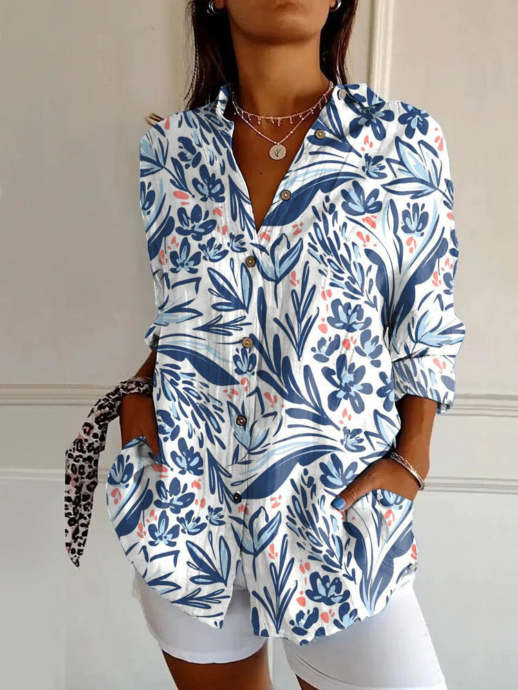 Nara| Elegant Cotton Blouse