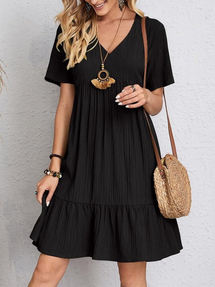 Sienna | Graceful Drape Midi Dress